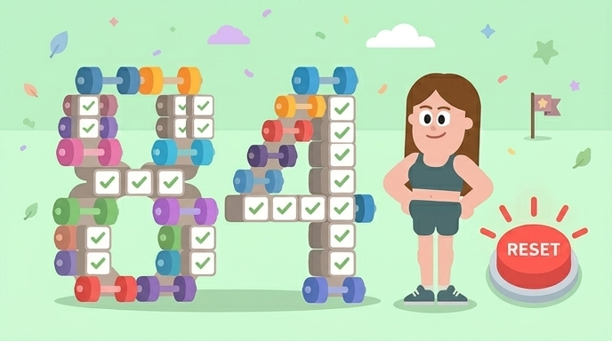 The 84-Day Reset: A Realistic Alternative to 75 Hard